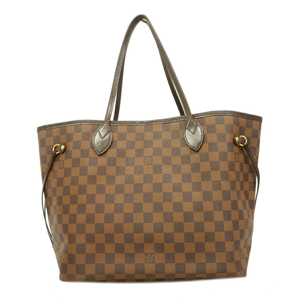 Louis Vuitton Damier Neverfull MM Tote Bag N51105 Ebene (Women's)